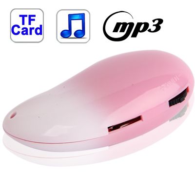 Mango Gradient Style TF (Micro SD) Card Slot MP3 Player (Pink) - Click Image to Close